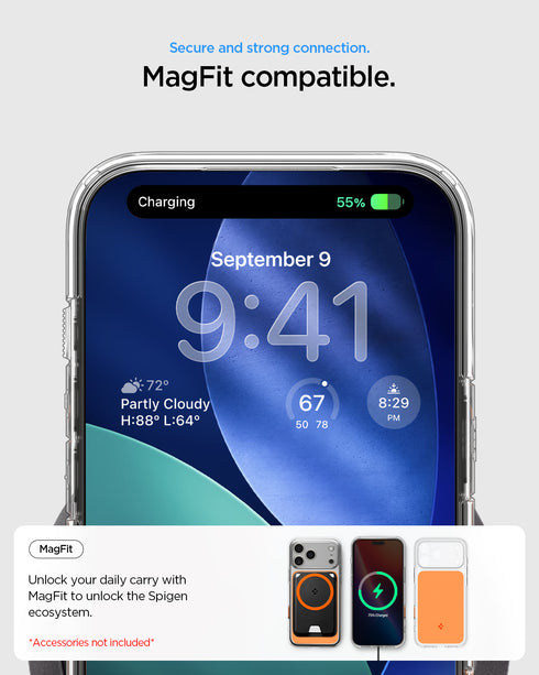 Spigen iPhone 17 Pro Max Case - Ultra Hybrid T (MagFit)